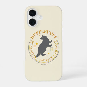 Coque iPhone 16 Badge de fierté de la maison HUFFLEPUFF™