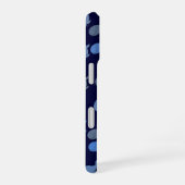 Coque iPhone 16 Baleines sur Bleu (Côté droit)
