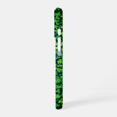 Coque iPhone 16 Balises de bordure shamrock (Côté gauche)