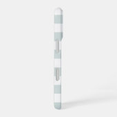 Coque iPhone 16 Bande de menthe Pastel personnalisée (Côté droit)