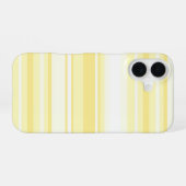 Coque iPhone 16 Bandes de citron (Verso Horizontal)