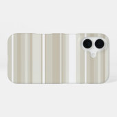 Coque iPhone 16 Bandes de grès (Verso Horizontal)