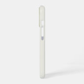 Coque iPhone 16 Bandes d'ombre vert olive (Côté gauche)