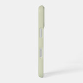 Coque iPhone 16 Bandes d'ombre vert olive (Côté droit)