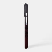 Coque iPhone 16 Bare Tree and Full Moon Dark Case (Côté gauche)