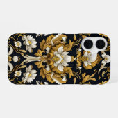 Coque iPhone 16 Baroque Floral (Verso Horizontal)