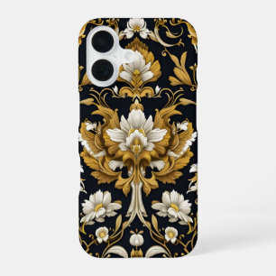 Coque iPhone 16 Baroque Floral