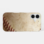 Coque iPhone 16 Base-ball Vintage (Verso Horizontal)