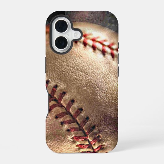 Coque iPhone 16 Baseball (Verso)