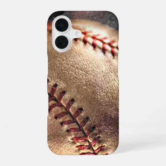 Coque iPhone 16 Baseball (Verso)