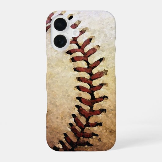 Coque iPhone 16 Baseball (Verso)