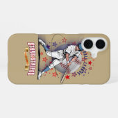 Coque iPhone 16 Baseball Stars & Stripes | (Verso Horizontal)