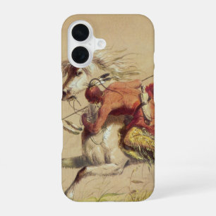 Coque iPhone 16 Bataille de Blue Water Creek par Alfred Jacob Mill