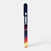 Coque iPhone 16 Bataille de dragon médiéval (Côté gauche)