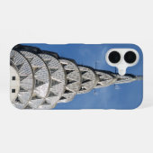 Coque iPhone 16 Bâtiment Silver Chrysler (Verso Horizontal)