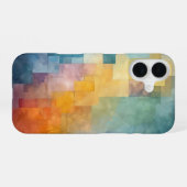 Coque iPhone 16 Bauhaus fantaisiste (Verso Horizontal)