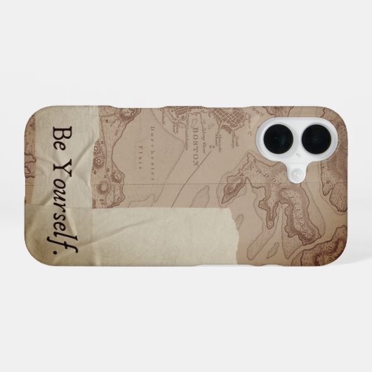 COQUE iPhone 16 "BE YOURSELF" IPHONE 16 CASE (Verso Horizontal)