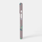 Coque iPhone 16 Beau feuillage peint à la main (Côté gauche)