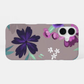 Coque iPhone 16 Beau feuillage peint à la main (Verso Horizontal)
