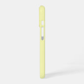 Coque iPhone 16 Beau Papillon Bleu (Côté gauche)