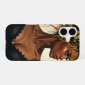 Coque iPhone 16 Beauté éthérée en fleur (Verso Horizontal)