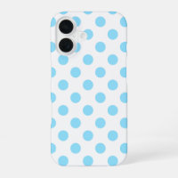 Bébé bleu et blanc pois Coque-Mate iPhone ca