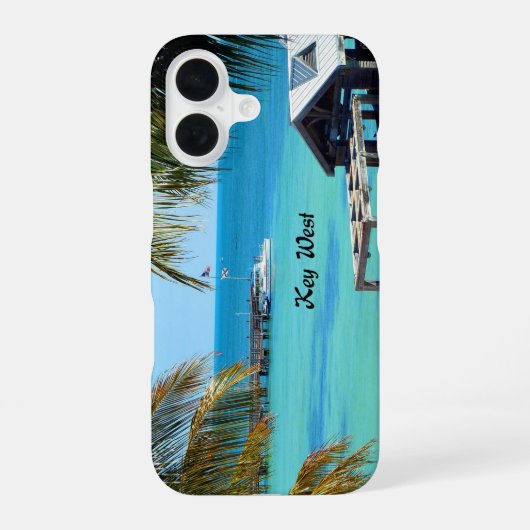 Coque iPhone 16 Belle Key West (Verso)