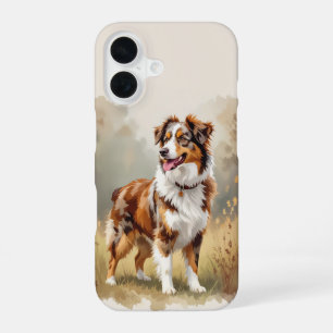 Coque iPhone 16 Berger Australien Red Merle