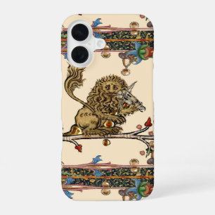 Coque iPhone 16 BESTIAIRE MÉDIÉVAL FAIIT DE LA MUSIQUE Violoniste