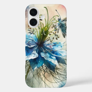 coque Iphone 16 bleu barbeau