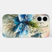 coque Iphone 16 bleu barbeau (Verso (horizontal))