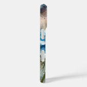 coque Iphone 16 bleu barbeau (Verso / Droite)