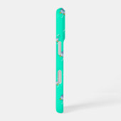 Coque iPhone 16 Bleu bébé pram (Côté droit)