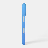 Coque iPhone 16 Bleu Ciel (Côté droit)