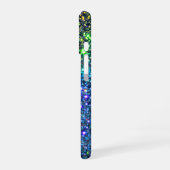 Coque iPhone 16 Bling coloré (Côté gauche)