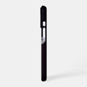 Coque iPhone 16 Blood Moon Phases Minimal Dark Case (Côté gauche)