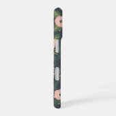 Coque iPhone 16 Blooms de Minuit Monogramme (Côté droit)