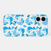 Coque iPhone 16 Blues d'Été (Verso Horizontal)