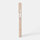 Coque iPhone 16 Blush & sand Plug En Ai art (Côté gauche)
