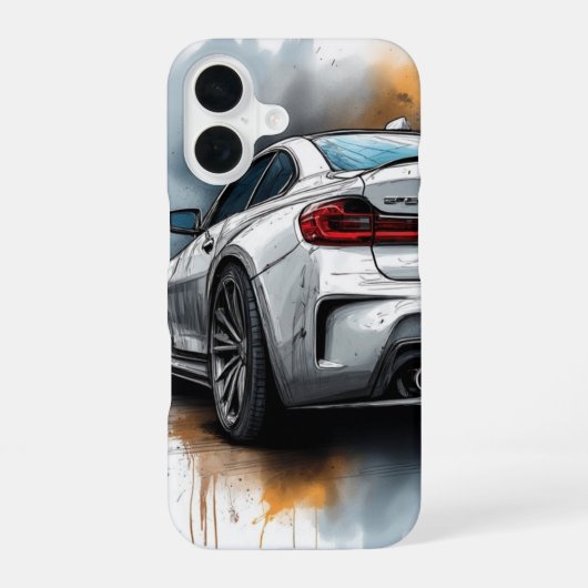 Coque iPhone 16 BMW ///Art in Motion (Verso)