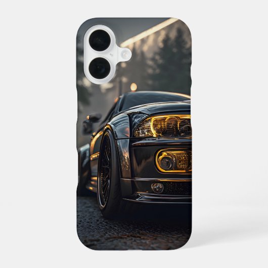 Coque iPhone 16 BMW - Street Predator Stance (Verso)