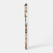 Coque iPhone 16 Boho Folk Floral Geometric Seamless Pattern (Côté gauche)