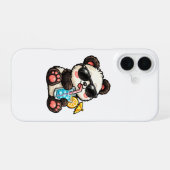Coque iPhone 16 Boisson Cool Panda (Verso Horizontal)