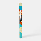 Coque iPhone 16 Boîtes téléphoniques American Eagle Pixel Art (Côté gauche)