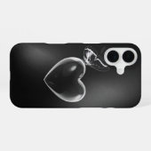 Coque iPhone 16 Boîtier de téléphone des ailes de lumière du coeur (Verso Horizontal)