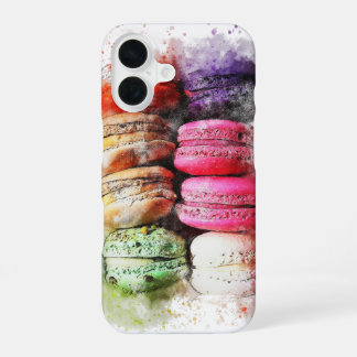 Coque iPhone 16 Boîtier de téléphone Macaron