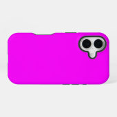 Coque iPhone 16 Boîtier de téléphone Sweet Rose Magenta (Verso Horizontal)