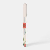 Coque iPhone 16 Boîtier floral mignon pour iPhone 16 (Côté droit)