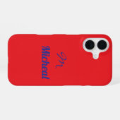 Coque iPhone 16 Boîtier Iphone 16 (Verso Horizontal)