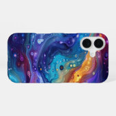 Coque iPhone 16 Boîtier iPhone 16, conception spatiale (Verso Horizontal)